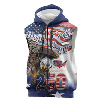 United States of America 250 Sleeveless Zip Hoodie We The People 1776