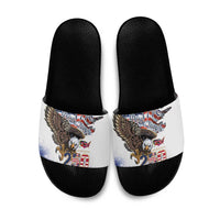 United States of America 250 Slide Sandals We The People 1776