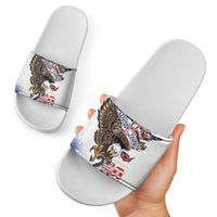 United States of America 250 Slide Sandals We The People 1776