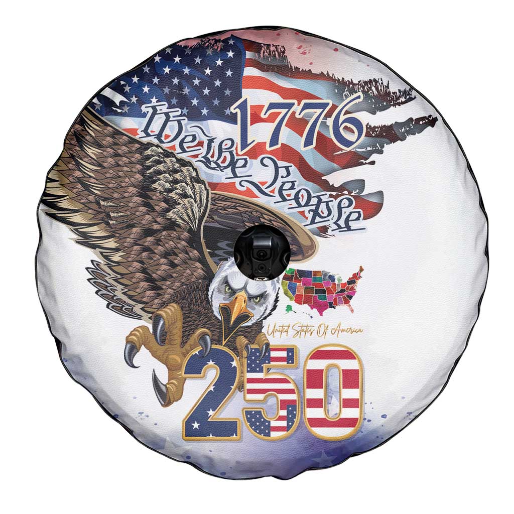 United States of America 250 Spare Tire Cover We The People 1776