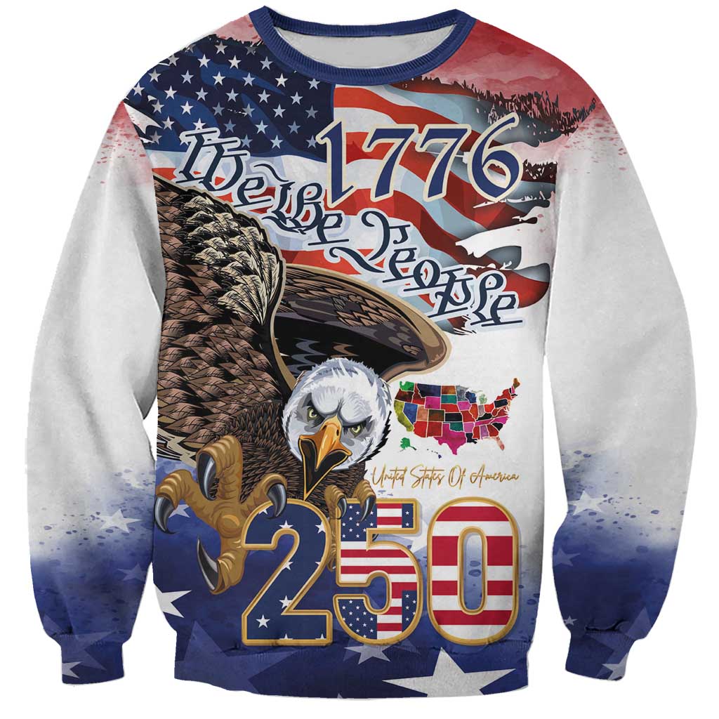 United States of America 250 Sweatshirt We The People 1776