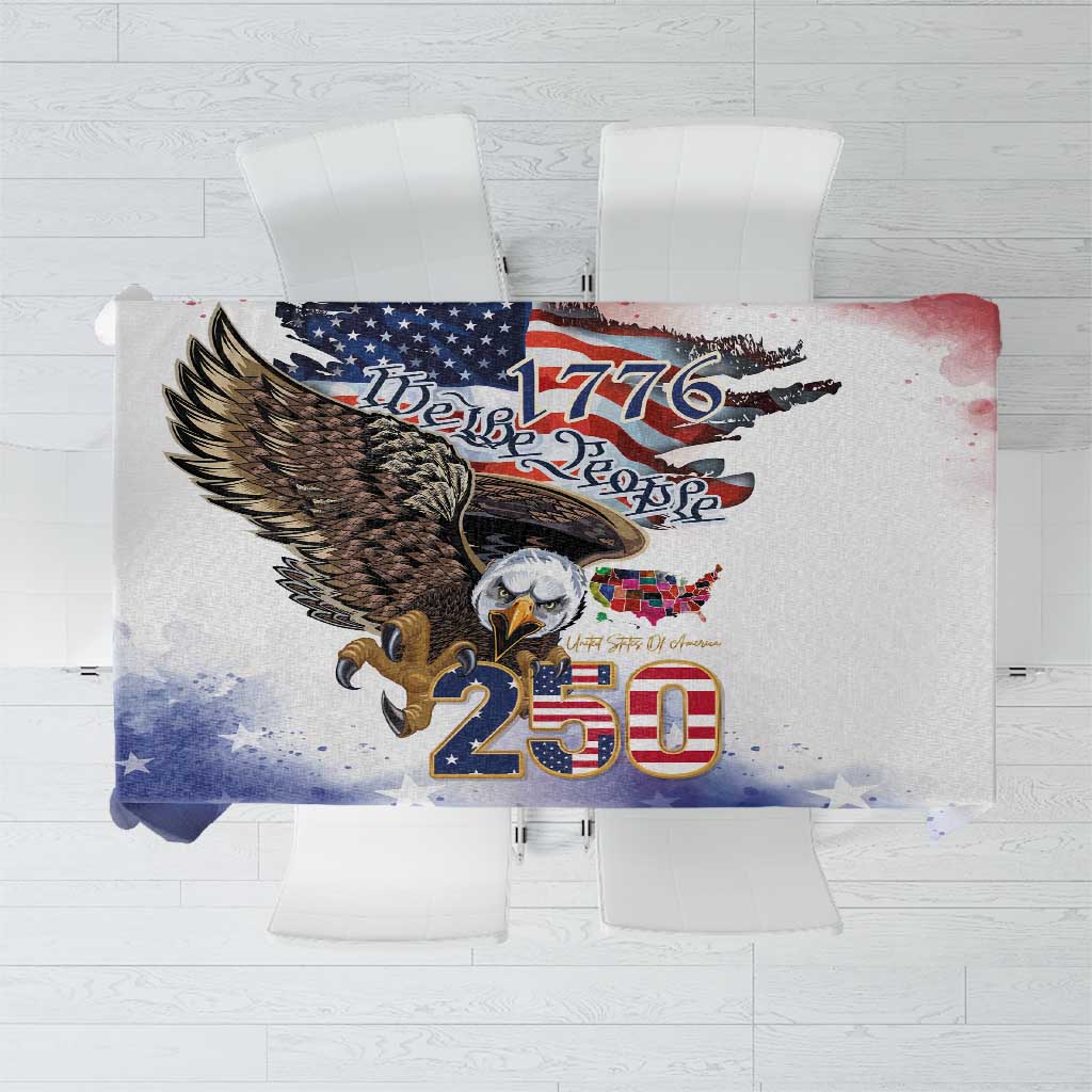 United States of America 250 Tablecloth We The People 1776