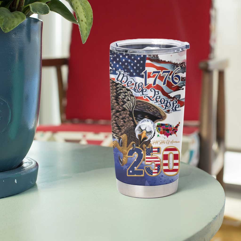 United States of America 250 Tumbler Cup We The People 1776