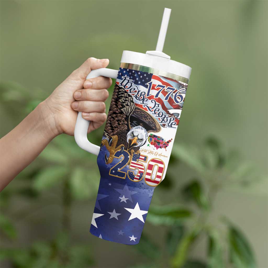 United States of America 250 Tumbler With Handle We The People 1776