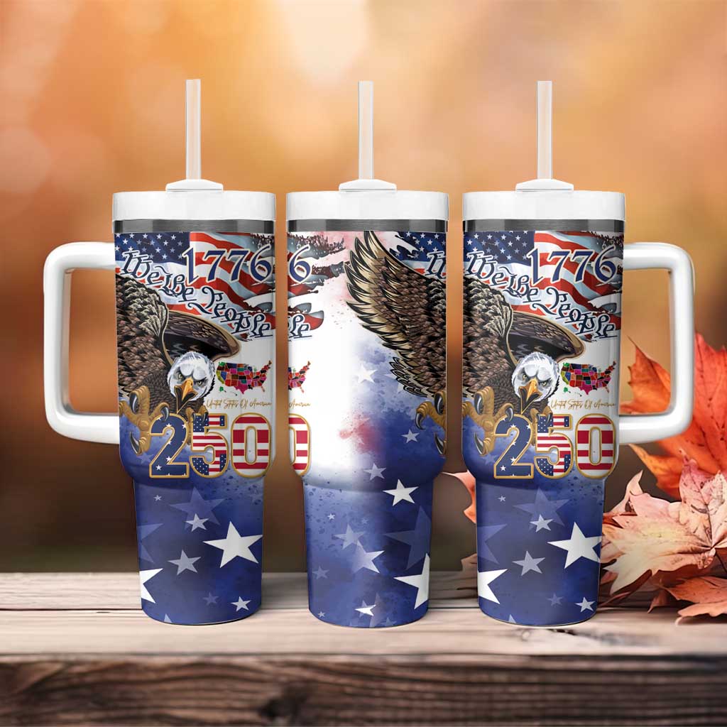 United States of America 250 Tumbler With Handle We The People 1776