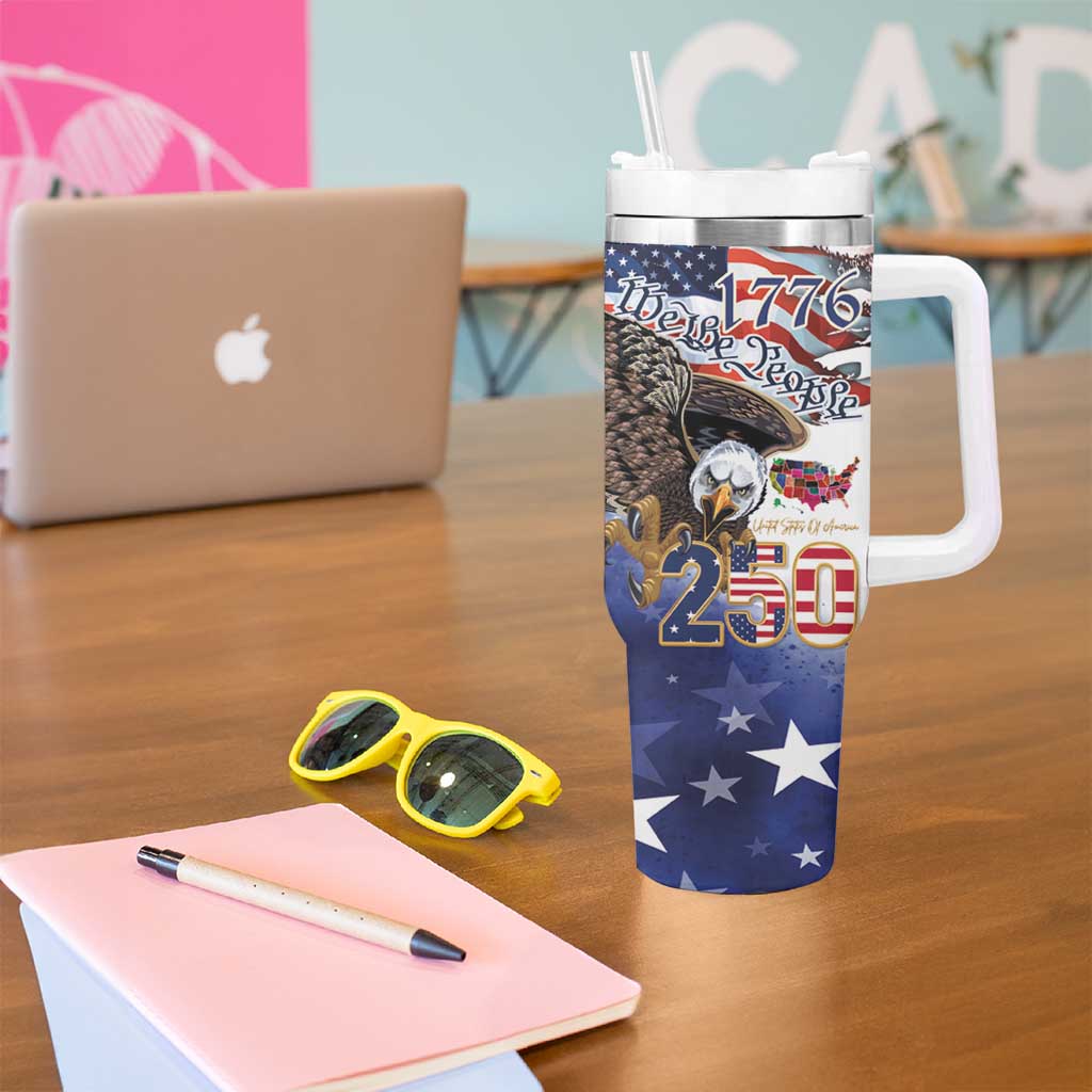 United States of America 250 Tumbler With Handle We The People 1776