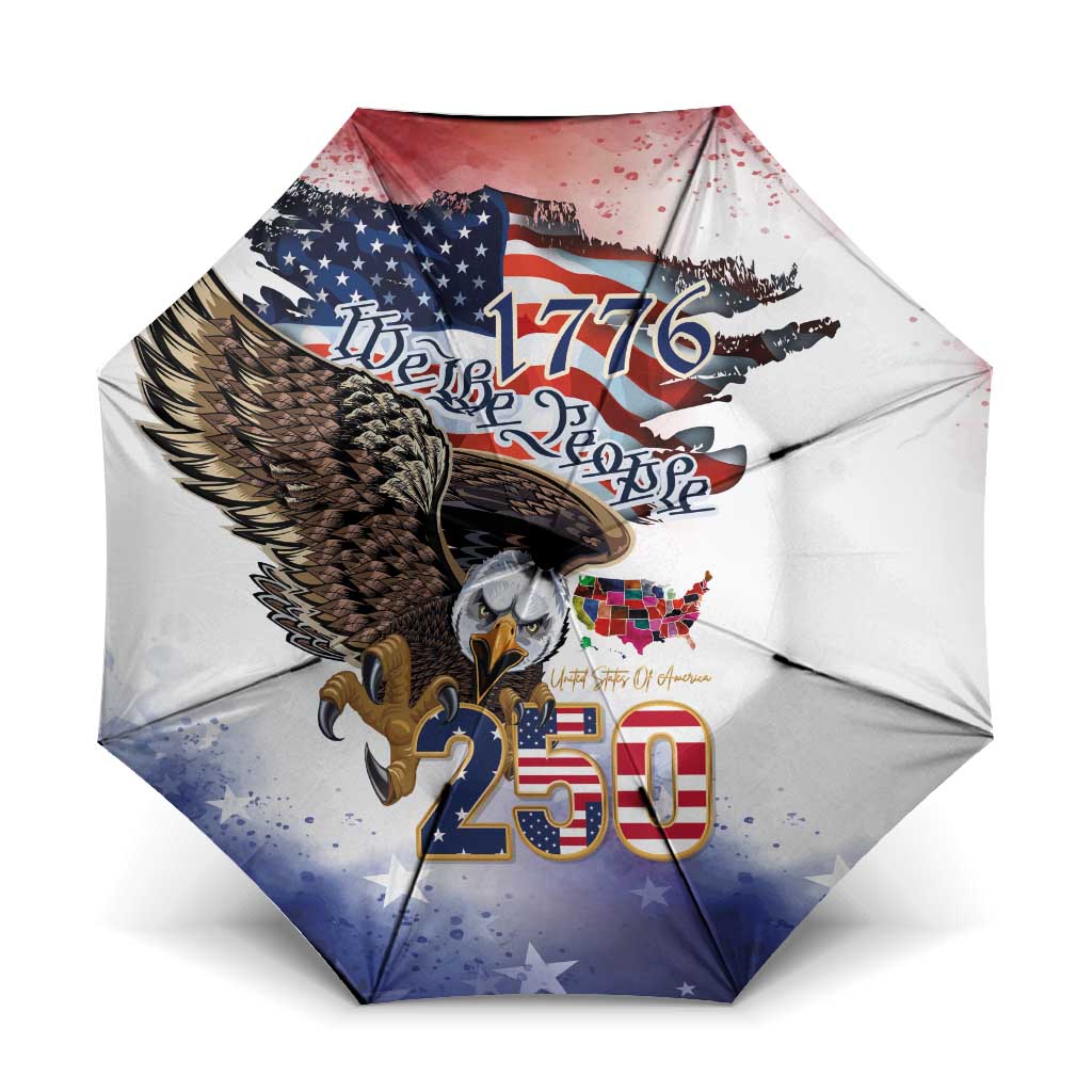 United States of America 250 Umbrella We The People 1776