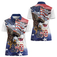 United States of America 250 Women Polo Shirt We The People 1776