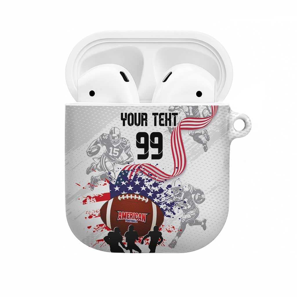 Custom American Football AirPods Case Road to Glory