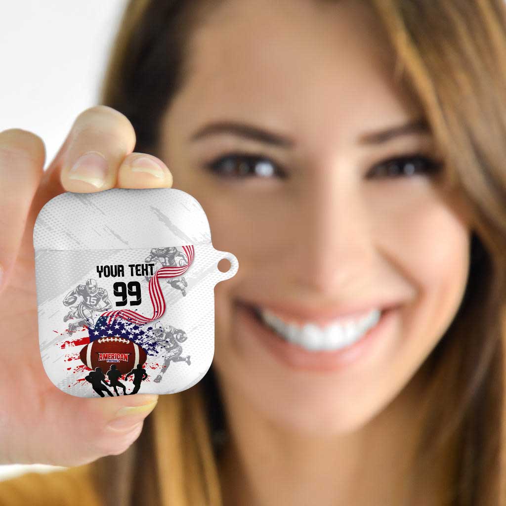 Custom American Football AirPods Case Road to Glory