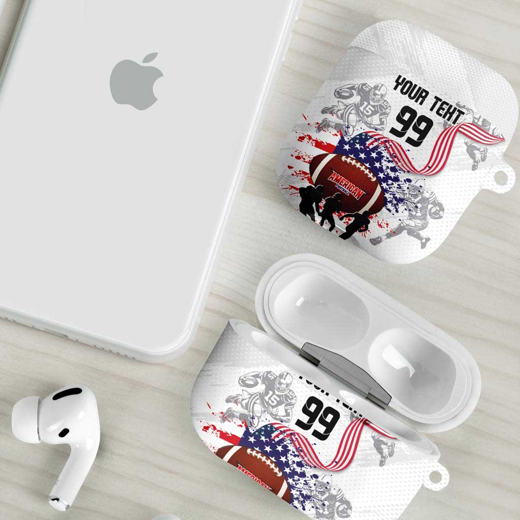 Custom American Football AirPods Case Road to Glory