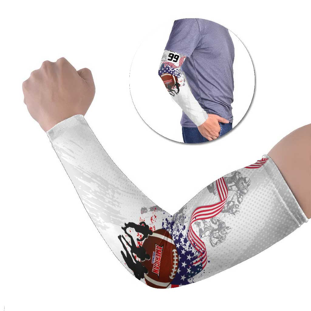 Custom American Football Arm Sleeves Road to Glory