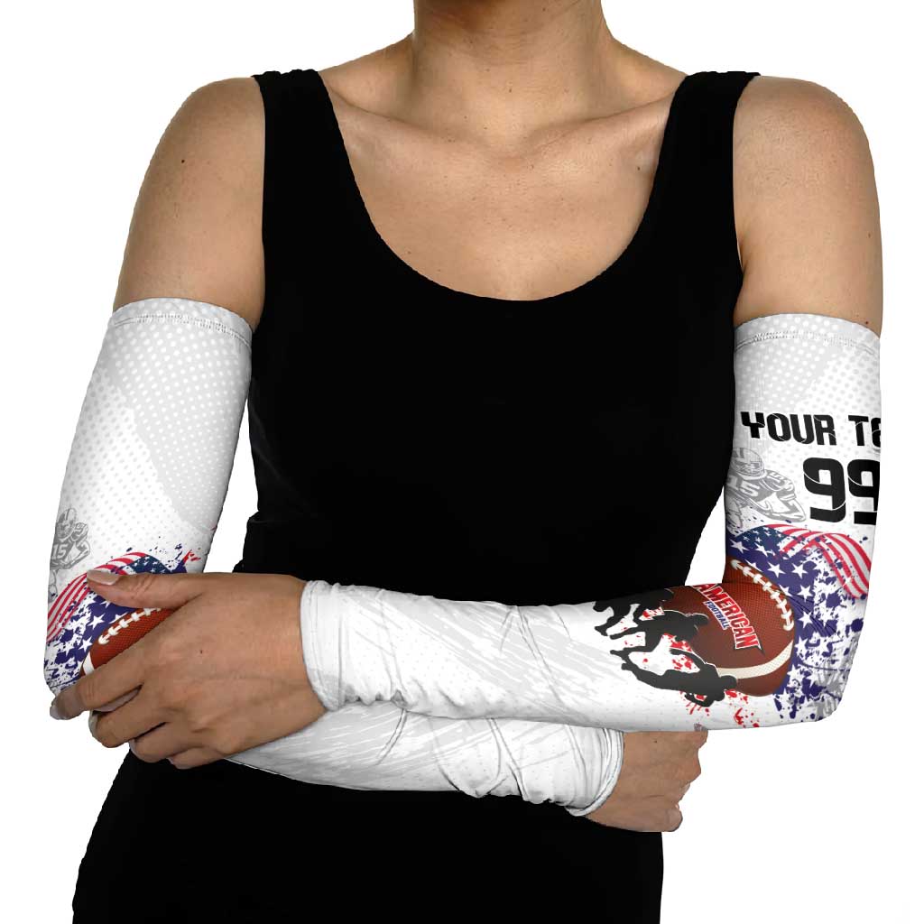 Custom American Football Arm Sleeves Road to Glory