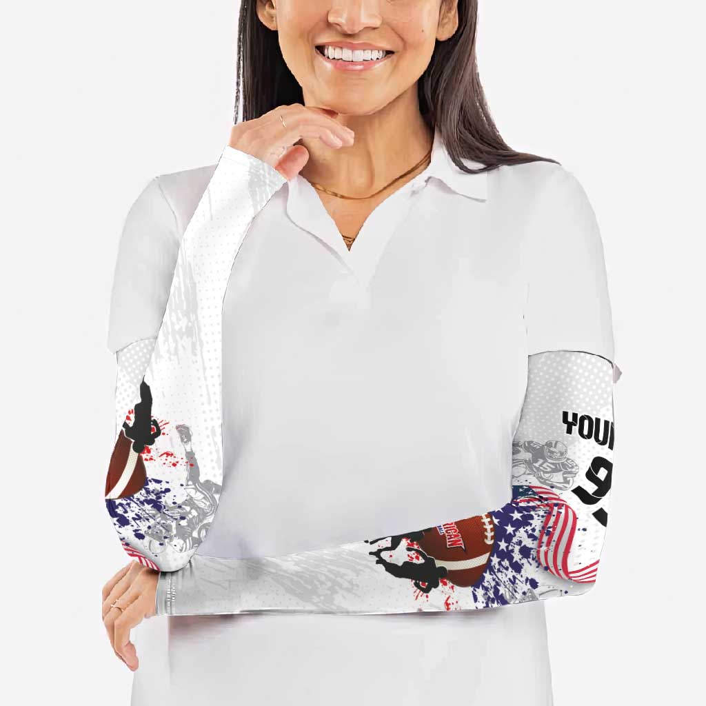 Custom American Football Arm Sleeves Road to Glory