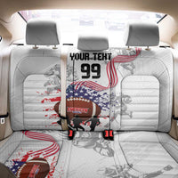 Custom American Football Back Car Seat Cover Road to Glory