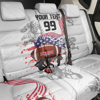 Custom American Football Back Car Seat Cover Road to Glory