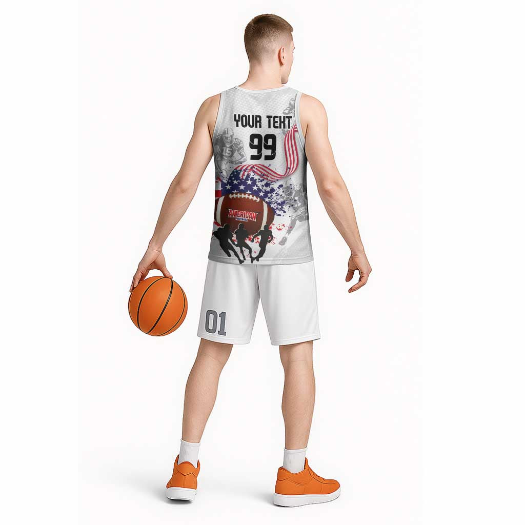 Custom American Football Basketball Jersey Road to Glory