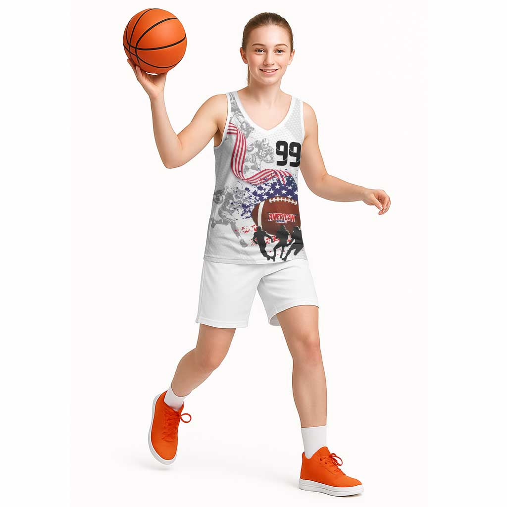 Custom American Football Basketball Jersey Road to Glory