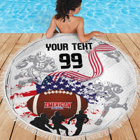 Custom American Football Beach Blanket Road to Glory