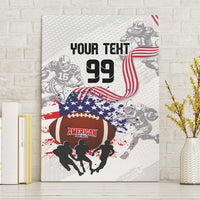Custom American Football Canvas Wall Art Road to Glory