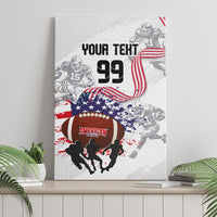 Custom American Football Canvas Wall Art Road to Glory