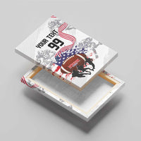Custom American Football Canvas Wall Art Road to Glory