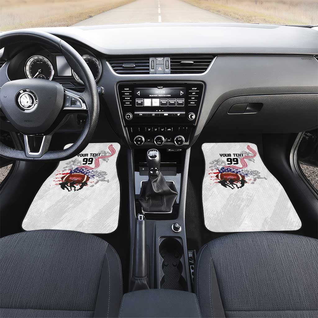 Custom American Football Car Mats Road to Glory