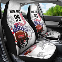 Custom American Football Car Seat Cover Road to Glory