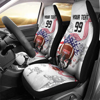 Custom American Football Car Seat Cover Road to Glory