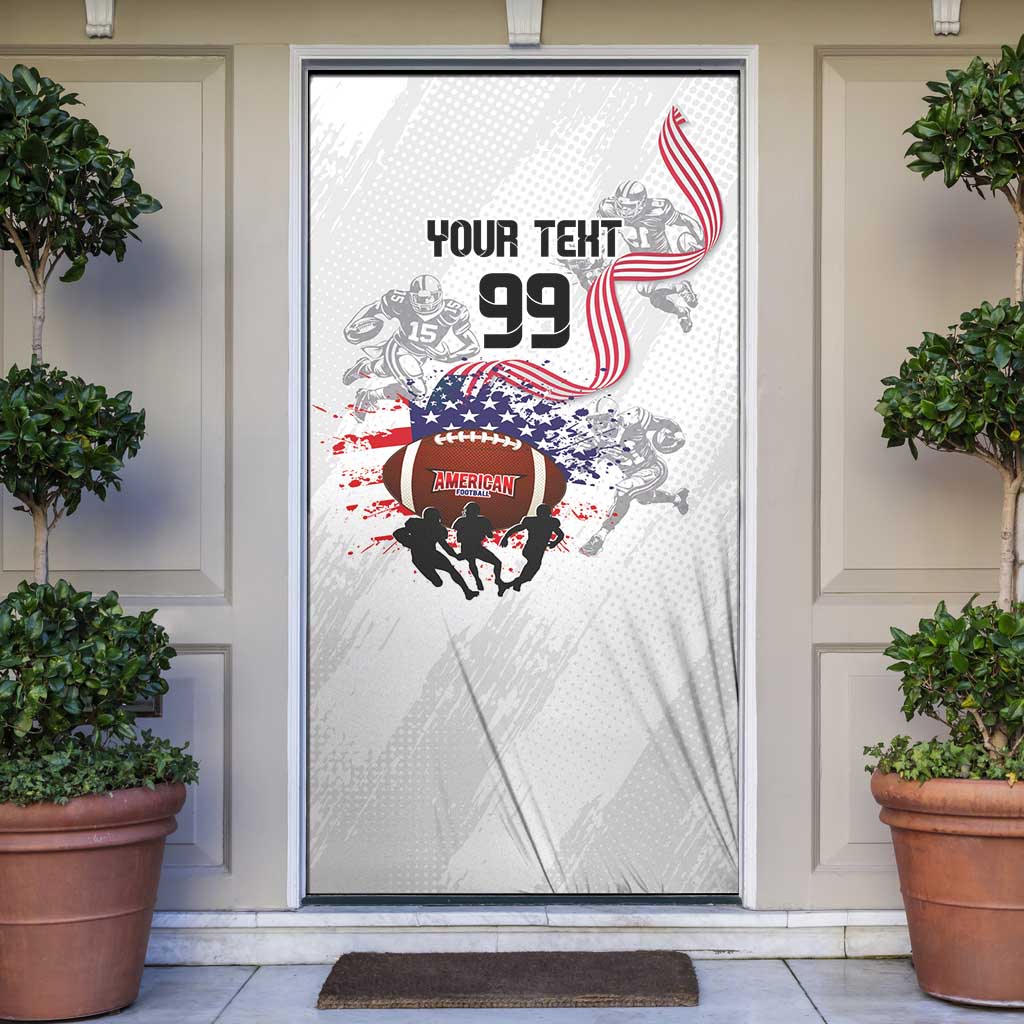 Custom American Football Door Cover Road to Glory