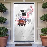 Custom American Football Door Cover Road to Glory