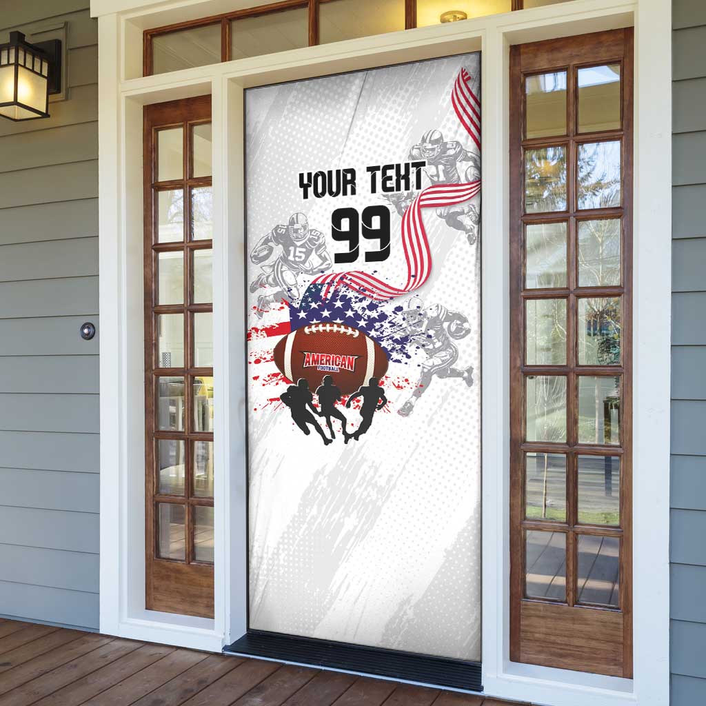 Custom American Football Door Cover Road to Glory