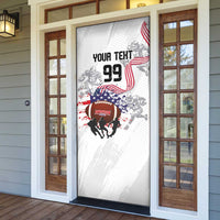 Custom American Football Door Cover Road to Glory