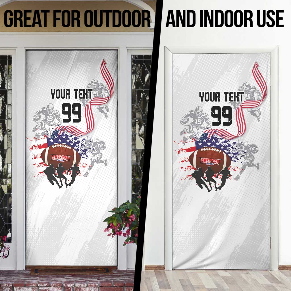 Custom American Football Door Cover Road to Glory