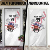 Custom American Football Door Cover Road to Glory