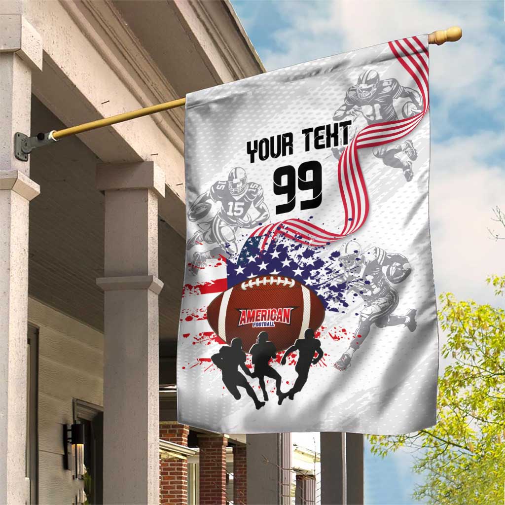 Custom American Football Garden Flag Road to Glory