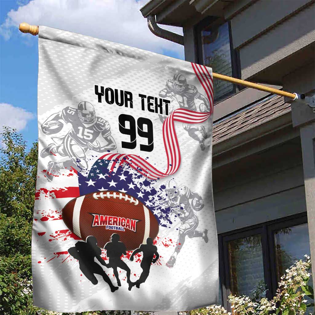 Custom American Football Garden Flag Road to Glory