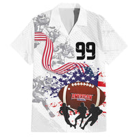 Custom American Football Hawaiian Shirt Road to Glory