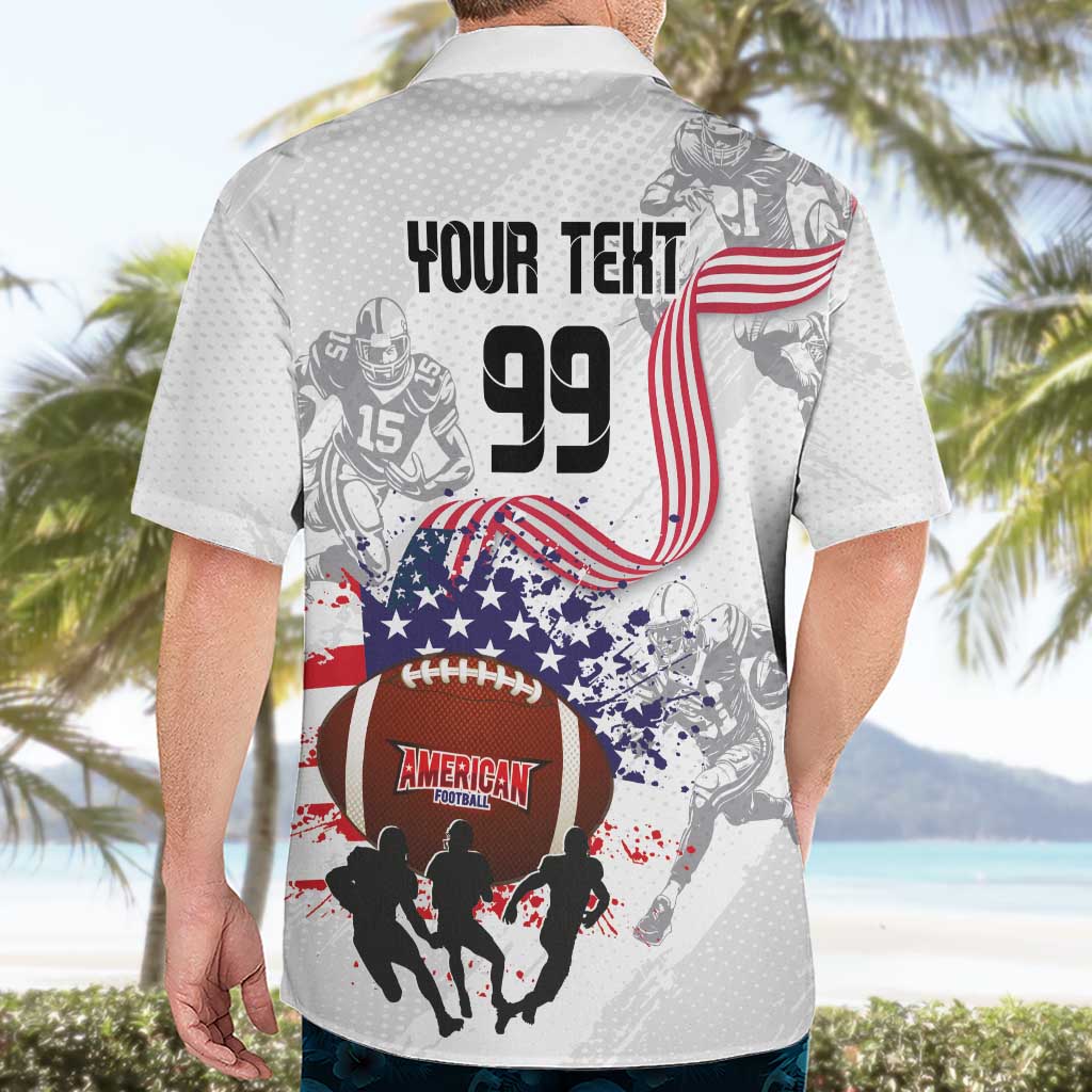Custom American Football Hawaiian Shirt Road to Glory