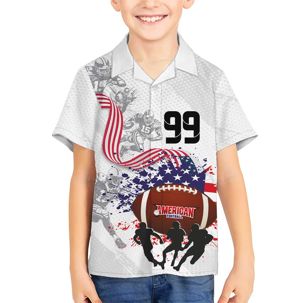 Custom American Football Hawaiian Shirt Road to Glory