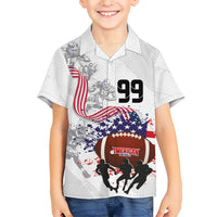 Custom American Football Hawaiian Shirt Road to Glory
