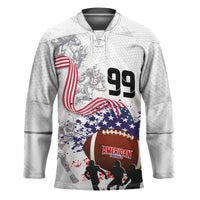 Custom American Football Hockey Jersey Road to Glory