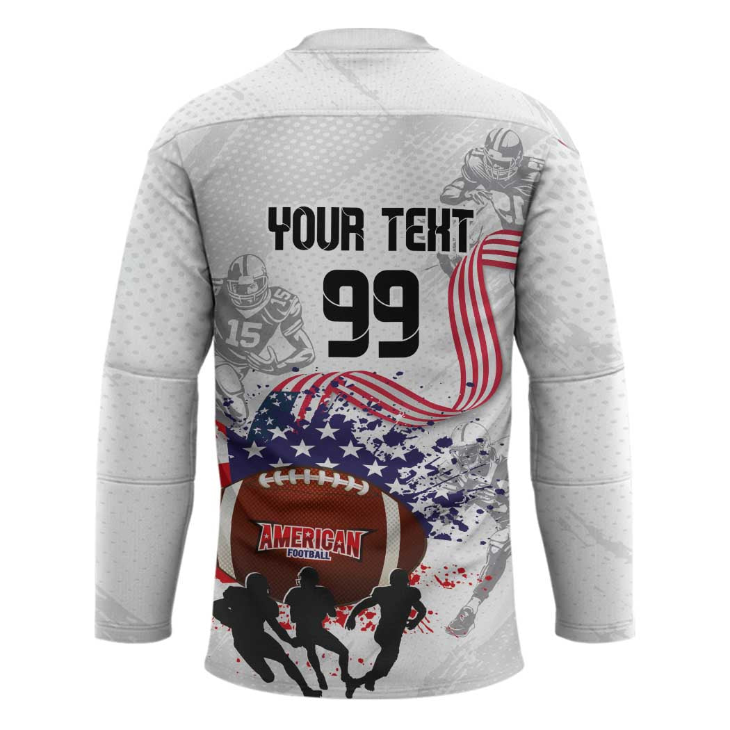 Custom American Football Hockey Jersey Road to Glory