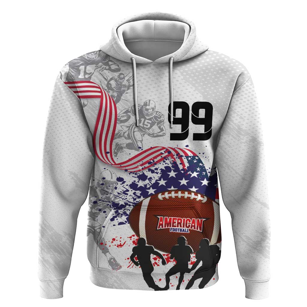 Custom American Football Hoodie Road to Glory