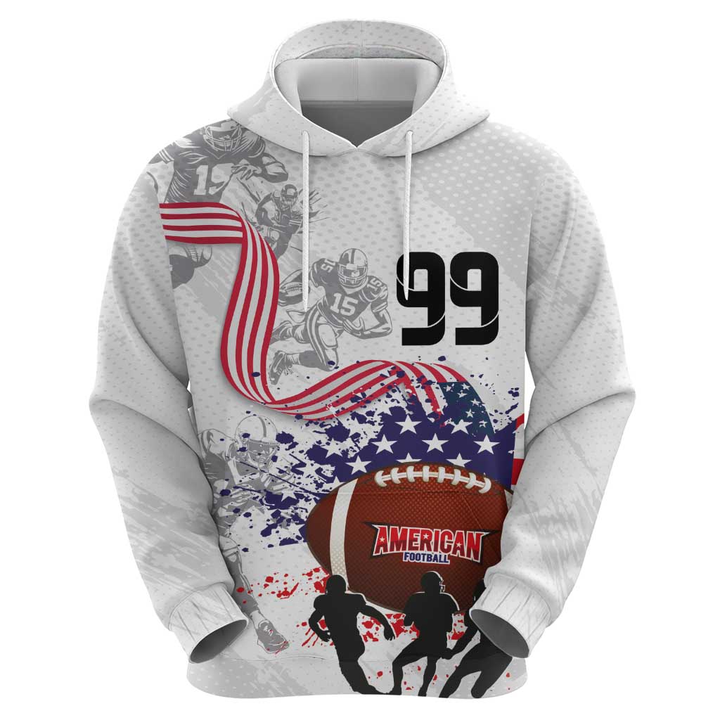 Custom American Football Hoodie Road to Glory