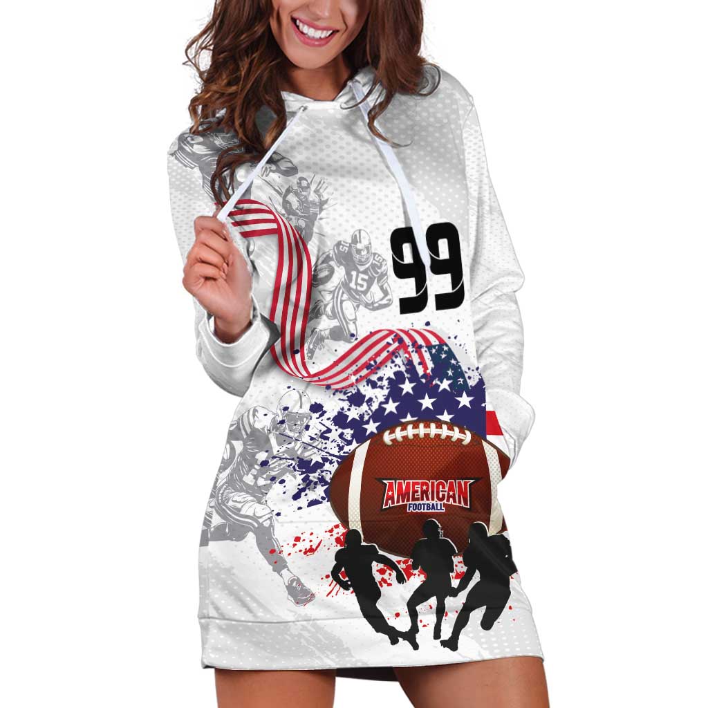 Custom American Football Hoodie Dress Road to Glory
