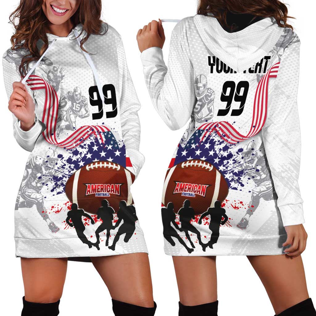 Custom American Football Hoodie Dress Road to Glory