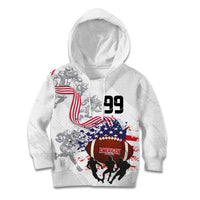 Custom American Football Kid Hoodie Road to Glory