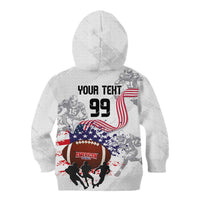 Custom American Football Kid Hoodie Road to Glory