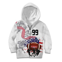 Custom American Football Kid Hoodie Road to Glory